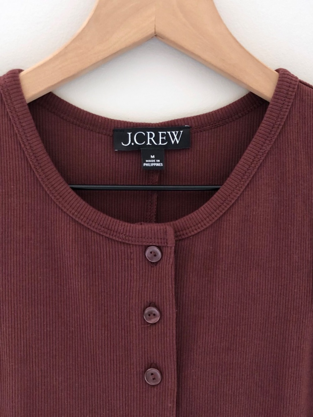 NWOT J.Crew Perfect Rib Button-up Shell Top - Picture 4 of 5